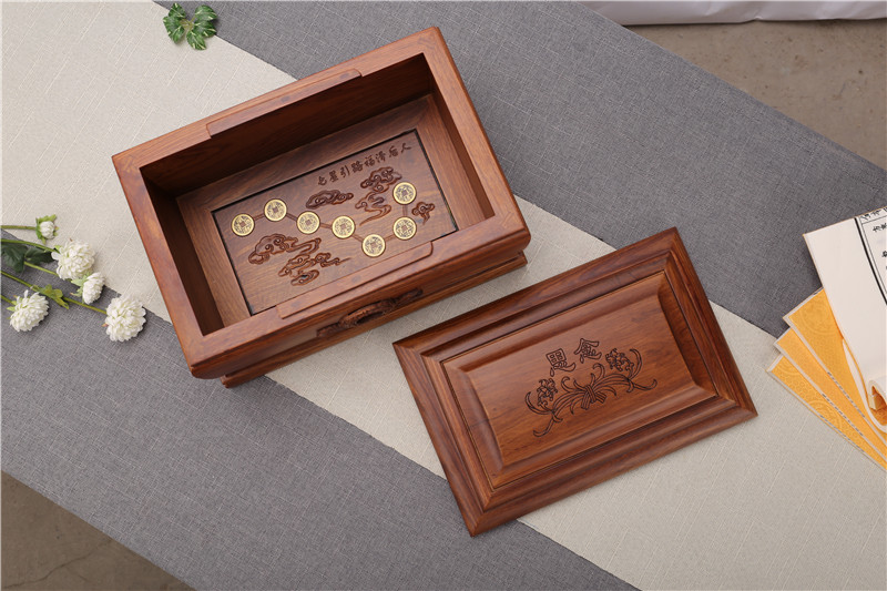 刺猬紫檀骨灰盒内部构造 刺猬紫檀骨灰盒内部构造